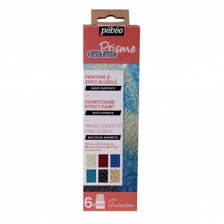 Σετ χρωμάτων με εφέ Prisme fantasy - 6 x 20 ml