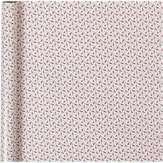 Χαρτί περιτυλίγματος | red white trumpe 70 cm x 4 m