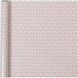 Χαρτί περιτυλίγματος | red white trumpe 70 cm x 4 m