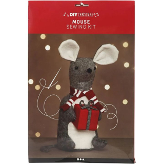 Χριστουγεννιάτικο δημιουργικό σετ - ποντίκι