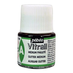 Glitter Μέσο Pebeo Vitrail 45 ml