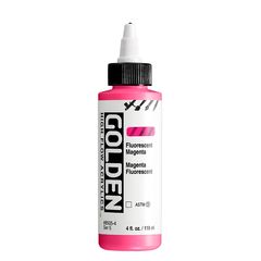 GOLDEN Ακρυλικό χρώμα φθορισμού υψηλής ροής 118 ml | 8505 Magenta