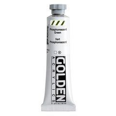 GOLDEN Heavy Body Φωσφοριζέ ακρυλικό χρώμα 118 ml | 4900 green