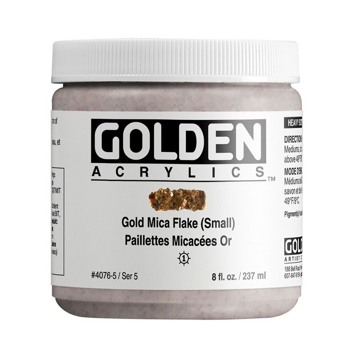GOLDEN Heavy Body Mica Flake ακρυλικό χρώμα | Διάφορα χρώματα