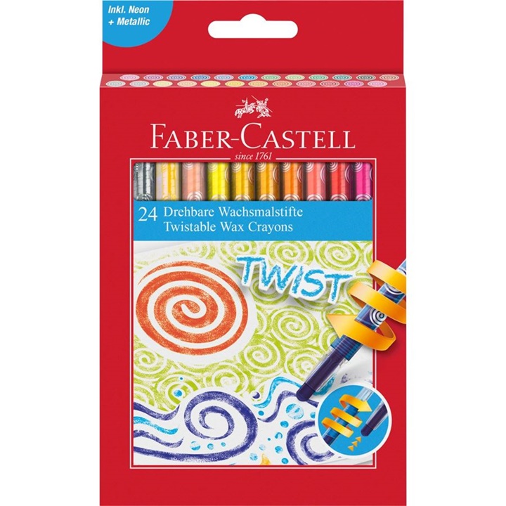 Κηρομπογιές Faber Castell Twist | διάφορα σετ