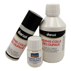 Κολλα με βερνικι για ντεκουπαζ 2in1 DARWI - διαλεξτε ογκο