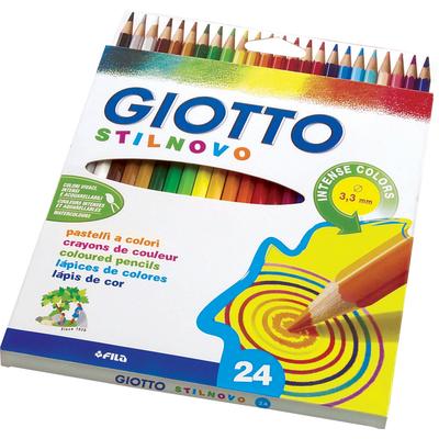 Κραγιονια GIOTTO - 24 χρώματα