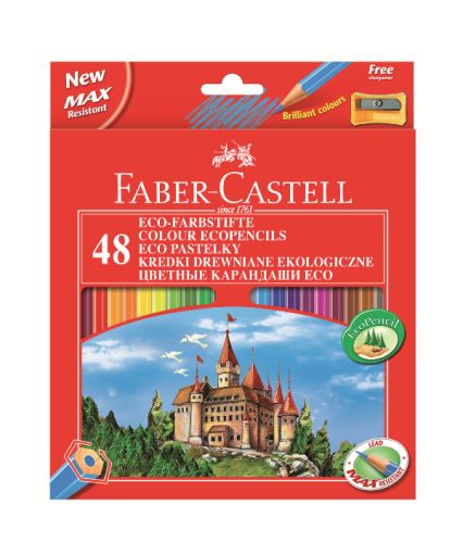 Ξυλομπογιες Castell Σετ - 48 χρώματα