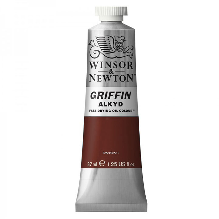 Λαδι με γρηγορη ξυρανση Winsor & Newton Griffin Alkyd 37 ml Indian Red