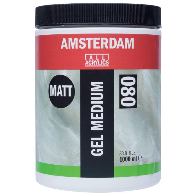Ματ medium gel AMSTERDAM 1000ml