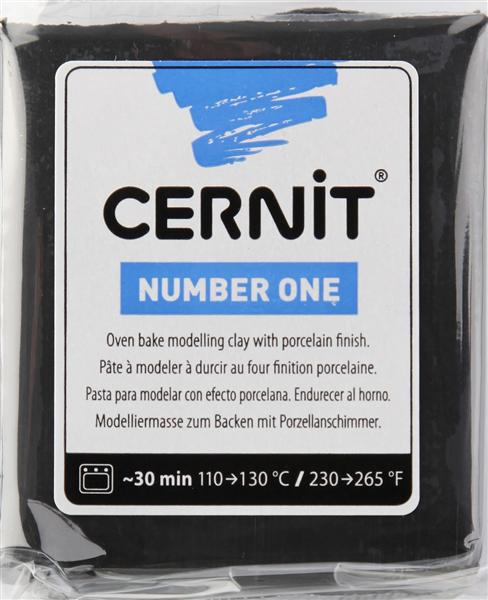 Παστα μοντελισμου Cernit 56 g. - Black
