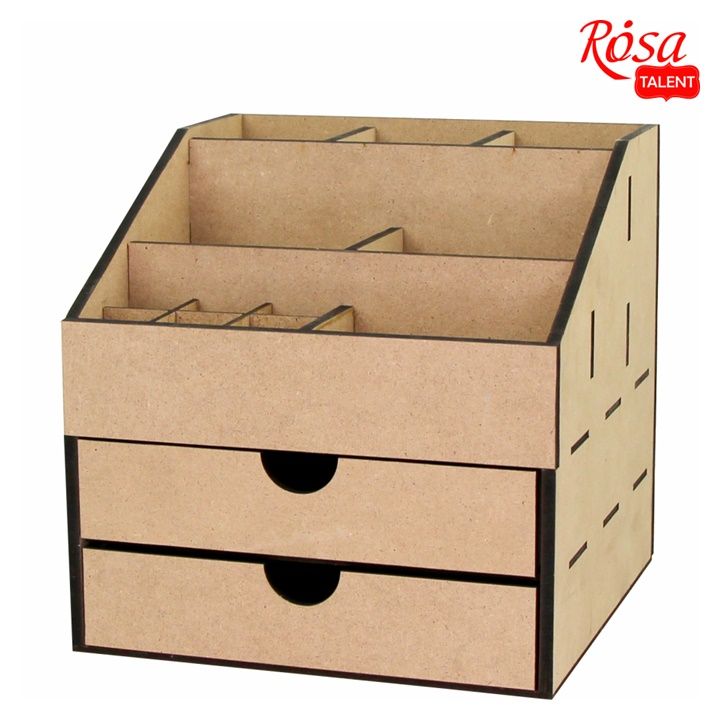 Οργανωτής MDF με 2 συρτάρια ROSA TALENT