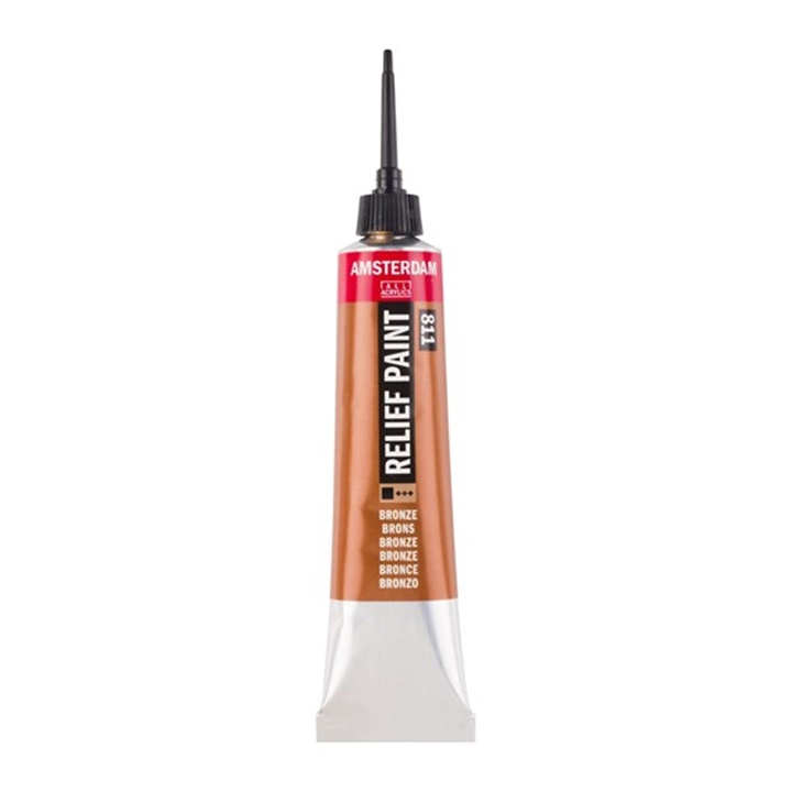 Περίγραμμα AMSTERDAM Relief Paint 20 ml | επιλέξτε μια απόχρωση