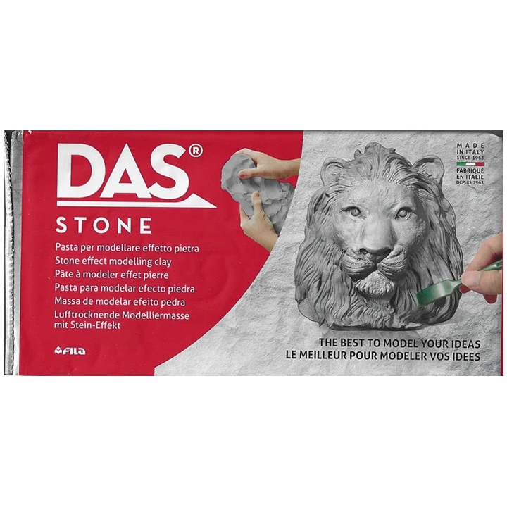 Πηλός μοντελισμού DAS - Stone grey - 1kg