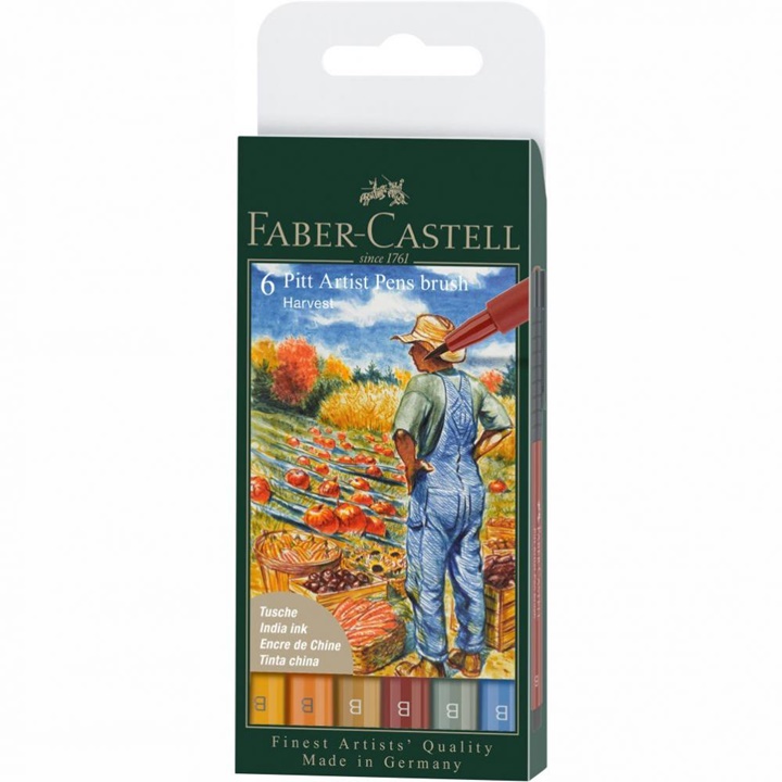 PITT μαρκαδίροι brush Harvest set - 6 kom