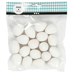 Πλαστικά αυγά ορτυκιού - 18 τεμάχια - 4 εκ