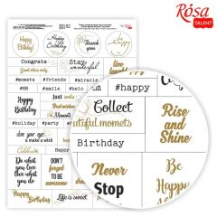 Scrapbooking Paper | Λέξεις | Φράσεις | Συγχαρητήρια