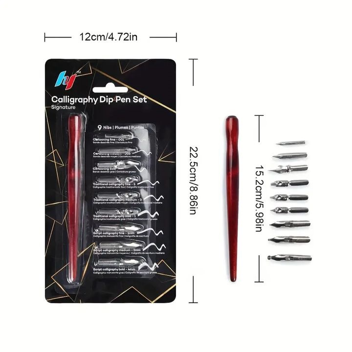 Σετ καλλιγραφίας 10 τεμ.