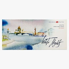 Σετ καλλιτεχνικής ακουαρέλας White Nights / 24x2.5ml