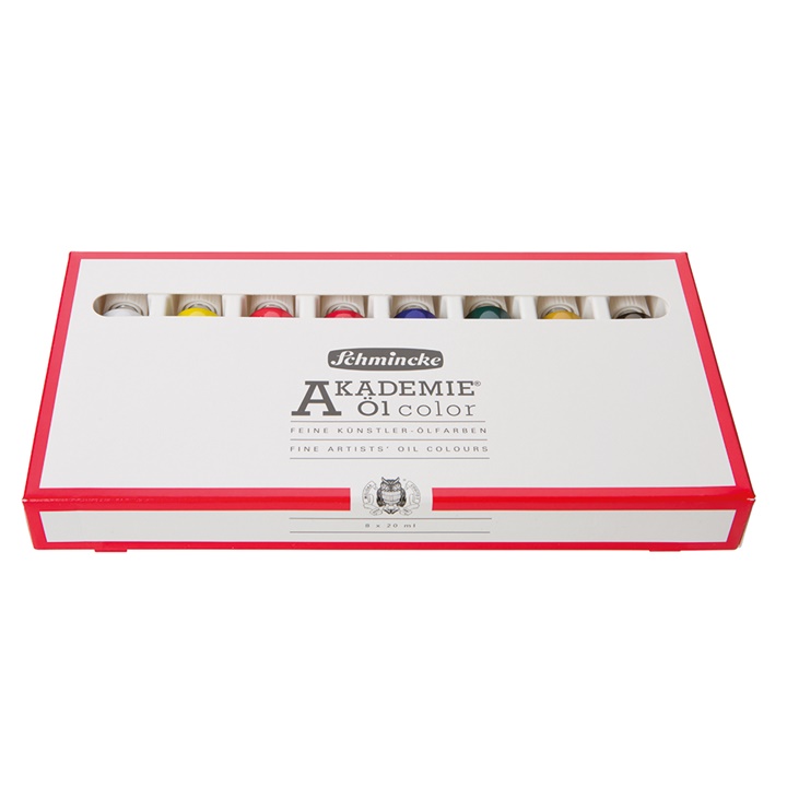 Σετ λαδομπογιών Schmincke AKADEMIE 8 x 20 ml