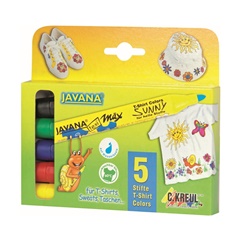 Σετ μαρκαδόρων KREUL JAVANA Texi Max SUNNY 5  τεμ 