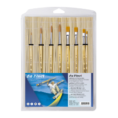 Σετ πινέλων ζωγραφικής  da Vinci JUNIOR 5371 για σχολείο και  hobby - 8 τεμάχια 