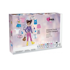 Σετ χρώματα για γυαλί KREUL Fashion Designer