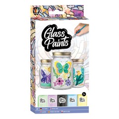 Σετ χρωμάτων γυαλιού με πινέλο 5x20 ml