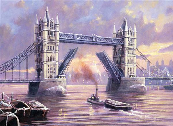 Σετ ζωγραφικης με αριθμους - Tower Bridge A3