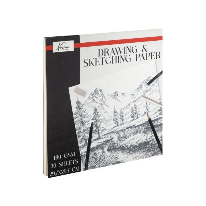 Sketch Pad Grained Nassau 29.7 x 29.7 cm | 30 φύλλα