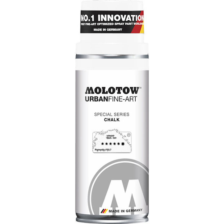 Σπρει graffiti MOLOTOW™ UFA Chalk 400 ml / White