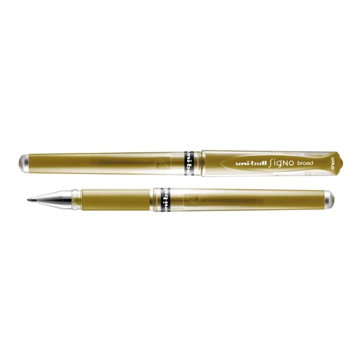 UNI SIGNO UM-153 Gel Pen 1.0 mm | Διάφορες αποχρώσεις | metallic gold