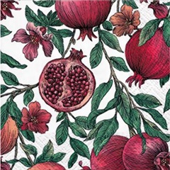 Χαροτοπετσετες για ντεκουπάζ Pomegranate - 1 τεμ