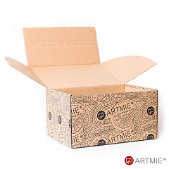Χαρτοκιβώτιο με εκτύπωση ARTMIE 10 τεμάχια - διάφορα μεγέθη