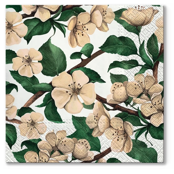 Χαρτοπετσέτες για ντεκουπάζ  Apple Blossoms - 1 τεμάχιο