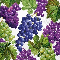 Χαρτοπετσέτες για ντεκουπάζ Natural Grapes  - 1 τεμάχιο