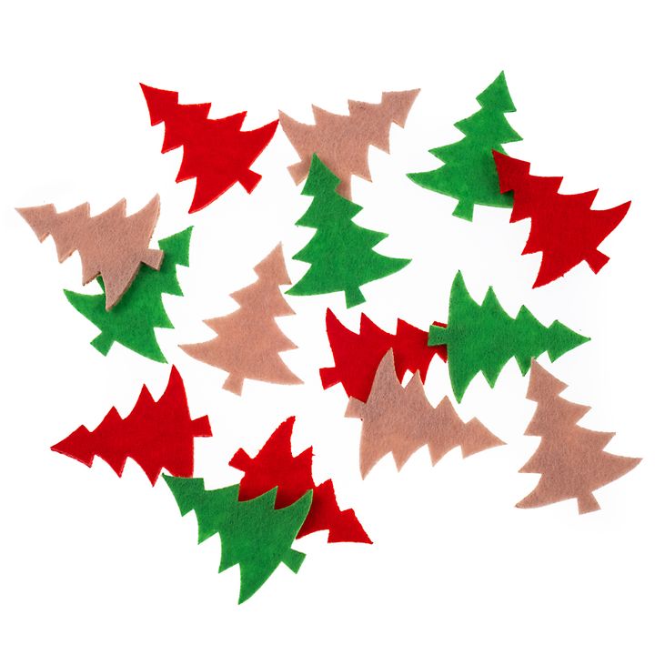 Χριστουγεννιάτικα αυτοκόλλητα | δέντρο 15 τμχ