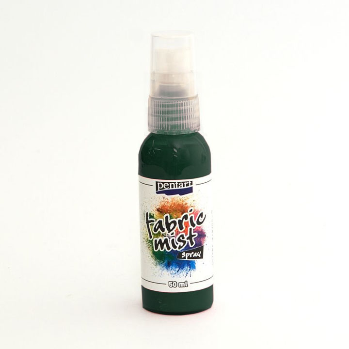 χρωμα για υφασμα σε σπρει Fabric Mist 50 ml - Pine Green