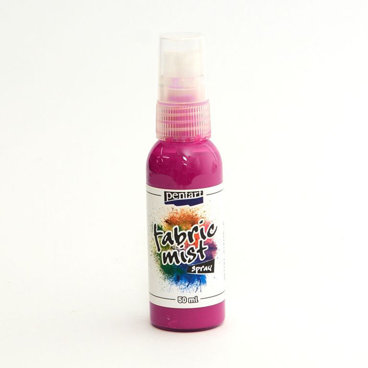χρωμα για υφασμα σε σπρει Fabric Mist 50 ml - Pink