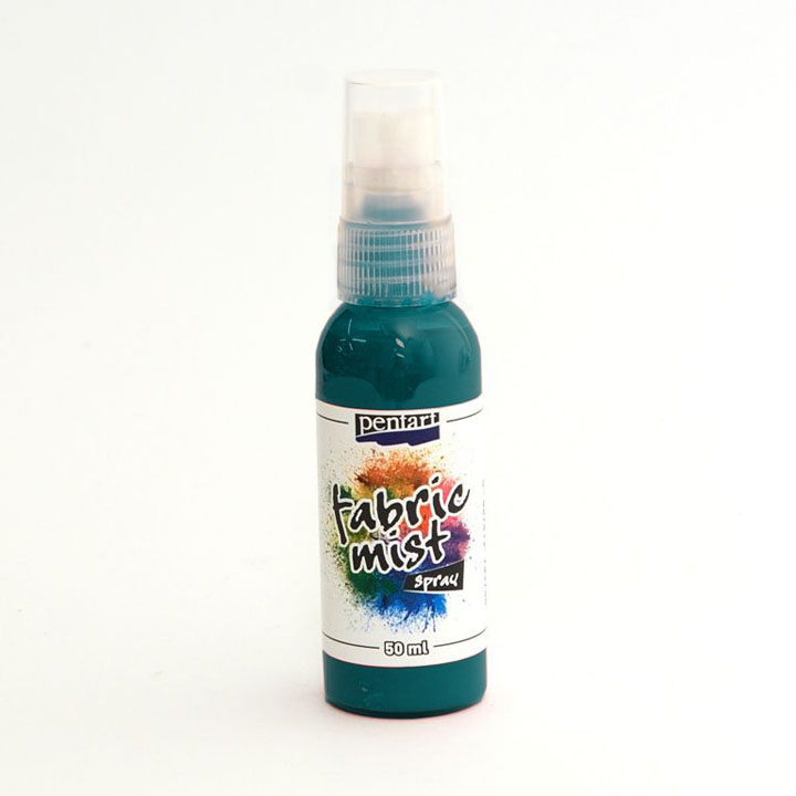 χρωμα για υφασμα σε σπρει Fabric Mist 50 ml - Turquoise
