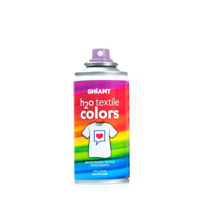 Χρωμα για υφασμα σε σπρει Ghiant H2O 150 ml - Purple