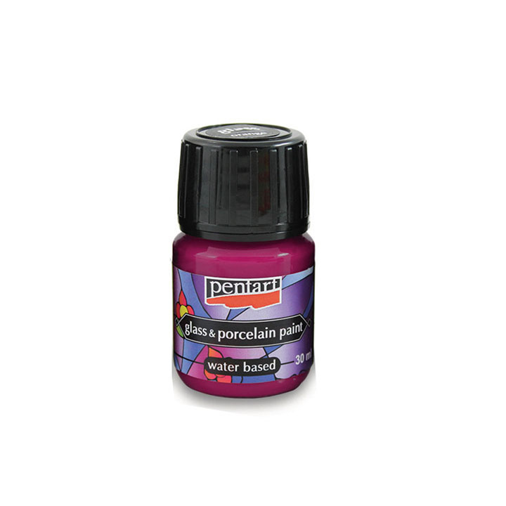 Χρωματα για γυαλι PENTART - 30 ml - magenta