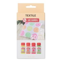Χρώματα  για ύφασμα Art Creation Neon - σετ 4 x 50 ml