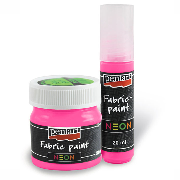 Χρωματα για υφασμα Pentart 20 ml - Pentart pink