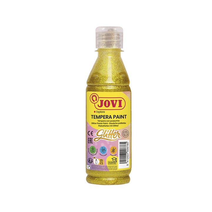 Υγρή λάμψη τέμπερας JOVI 250 ml | Yellow